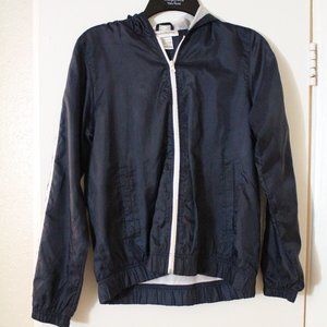 Navy Windbreaker